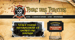 Desktop Screenshot of parc-des-pirates.com